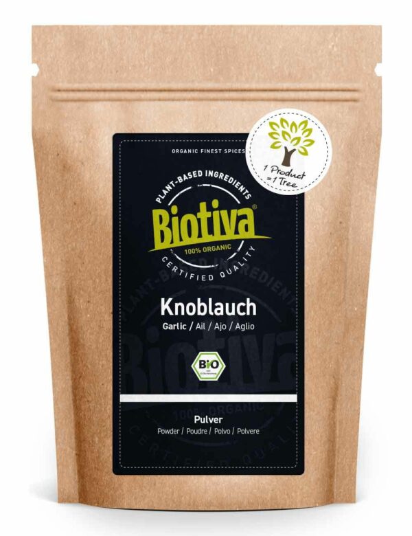 Biotiva Knoblauchpulver Bio