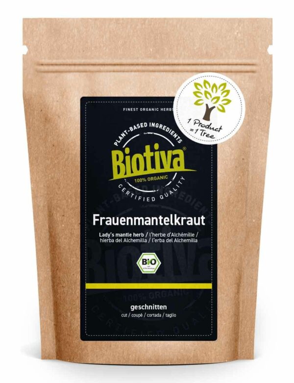 Biotiva Frauenmantelkraut Bio