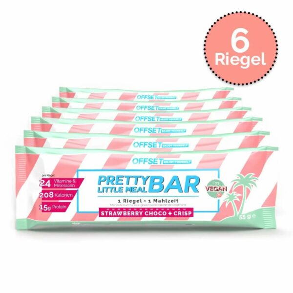 Offset Nutrition Pretty Little Meal Bar Strawberry Choco + Crisp