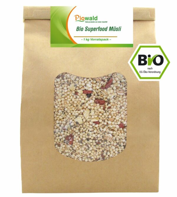 Piowald BIO Superfood Müsli