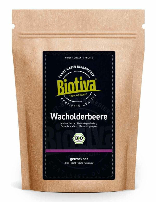 Biotiva Wacholderbeeren ganz Bio