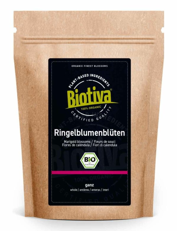 Biotiva Ringelblumenblüten Tee Bio