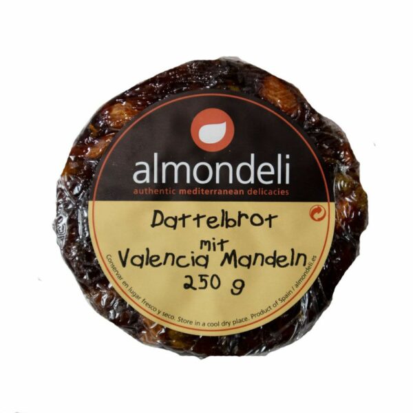 Dattelbrot mit Valencia Mandeln