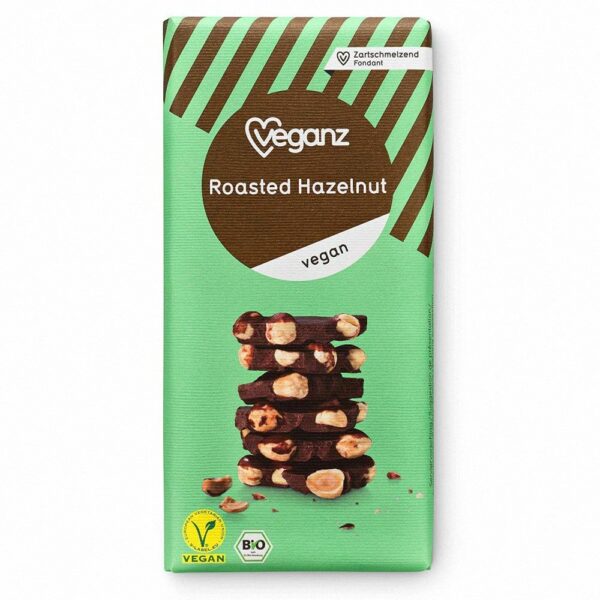 Veganz Bio Schokolade Roasted Hazelnut