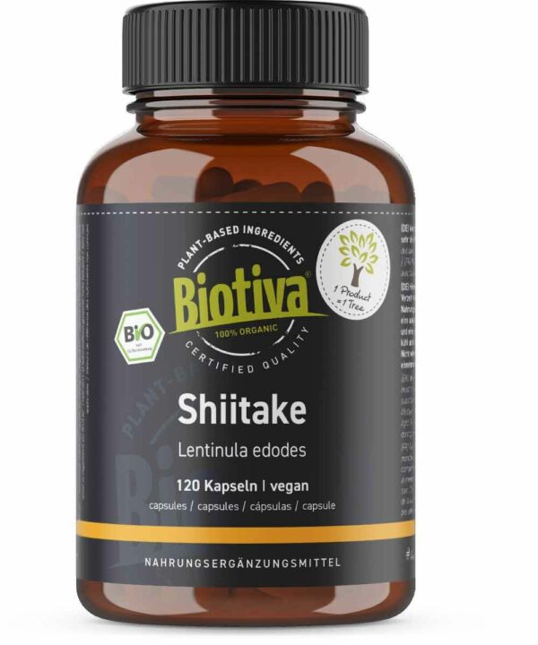 Biotiva Shiitake Kapseln Bio