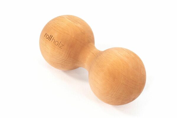 rollholz Duoball Doppelkugel Erle 7 cm