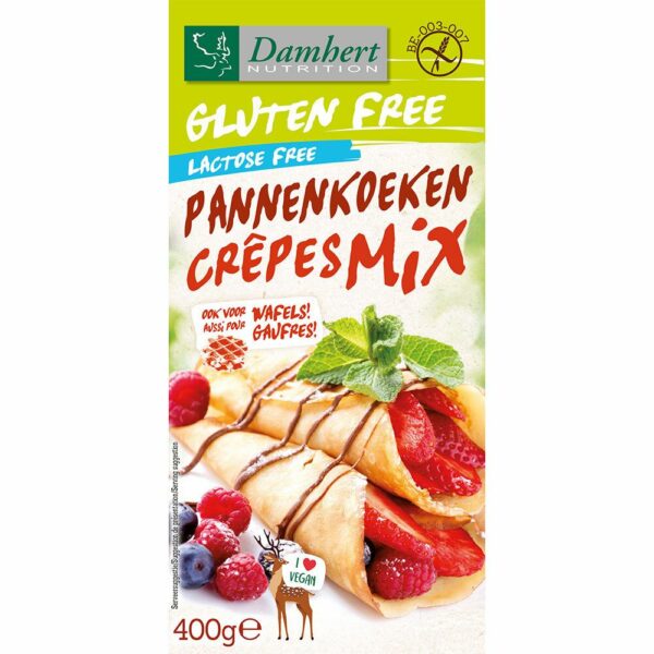 Damhert Pfannenkuchen Waffeln Mix glutenfrei