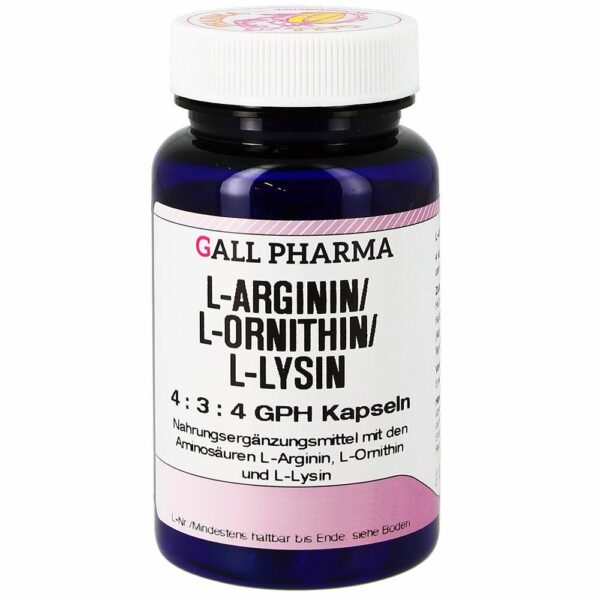 Gall Pharma L-Arginin/L-Ornithin/L-Lysin 4:3:4 GPH