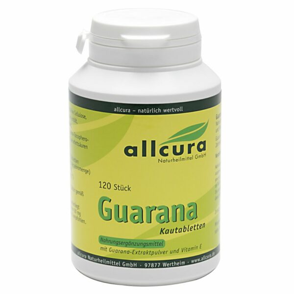 allcura Guarana Kautabletten