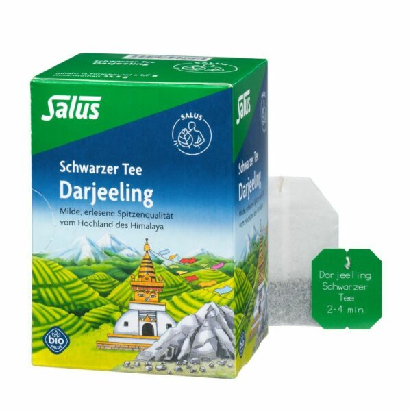 Salus® Darjeeling Bio Schwarzer Tee Filterbeutel