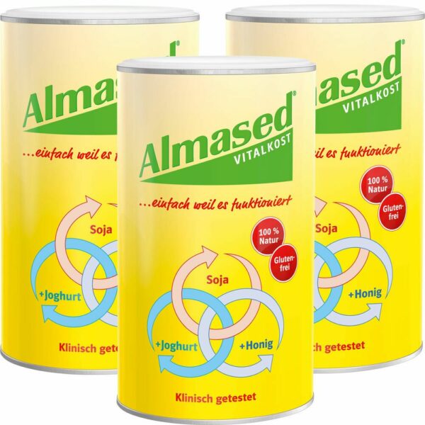 Almased Vital-Pflanzen-Eiweißkost 3er Pack