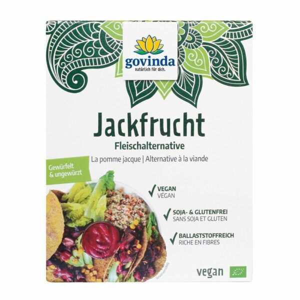 Govinda Jackfrucht-Fruchtfleisch Würfel