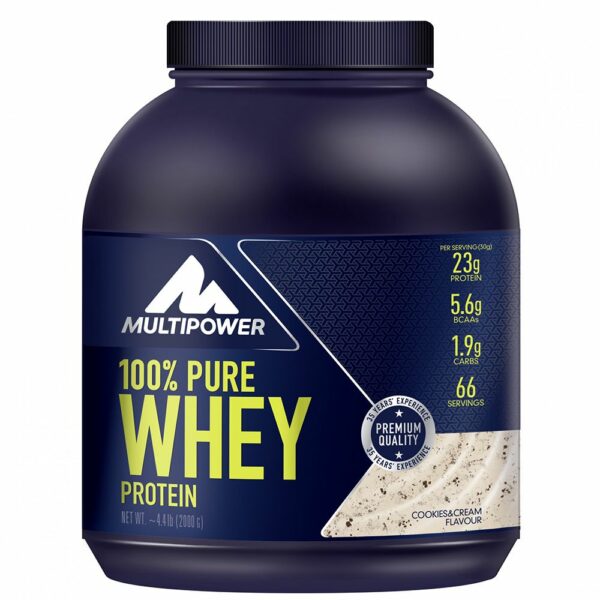 Multipower 100 % Pure Whey Protein Cookies & Cream