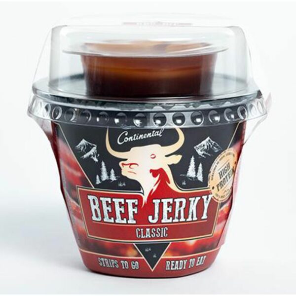 Continental Beef Jerky Classic + BBQ Dip