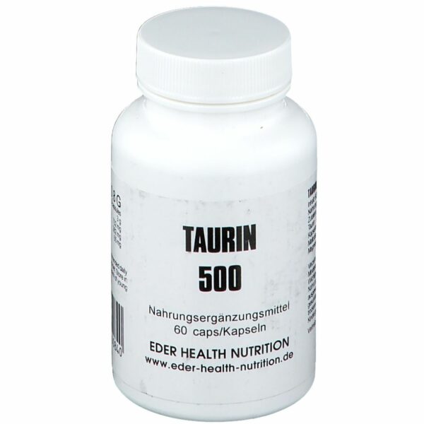 Taurin 500 Kapseln