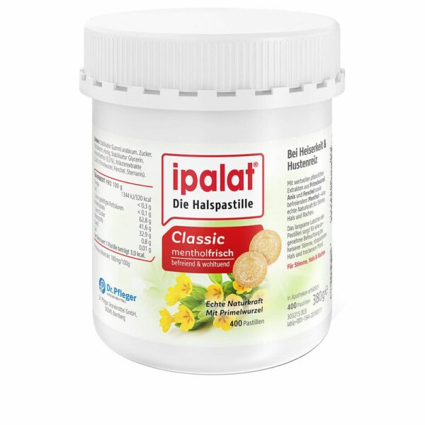 ipalat® Halspastillen classic