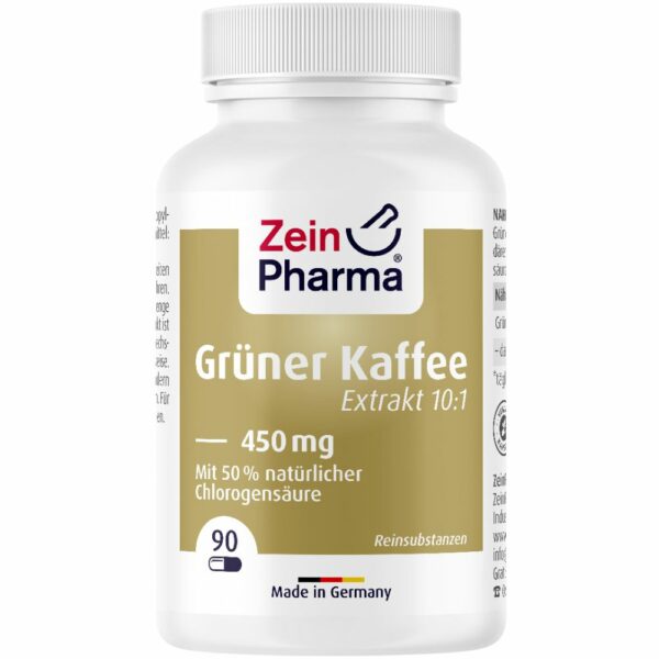 ZeinPharma® Grüner Kaffee Kapseln 450 mg Extrakt