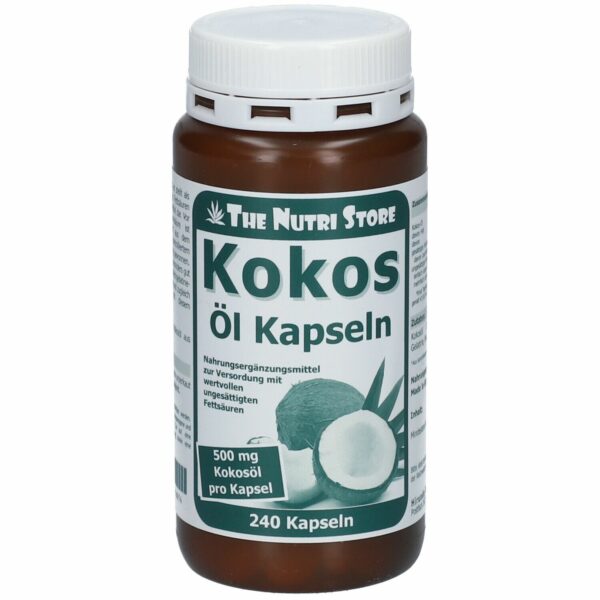 Kokosöl-Kapseln 500 mg