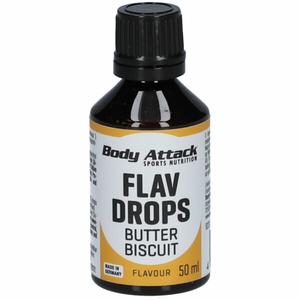 Body Attack Flav Drops Butter Biscuit