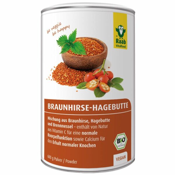 Raab® Vitalfood Braunhirse-Hagebutte