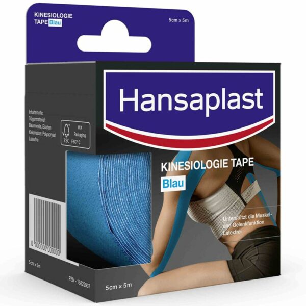 Hansaplast Kinesiologie Tape Blau