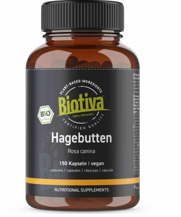 Biotiva Hagebutten Kapseln Bio