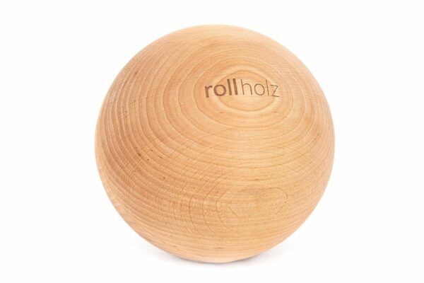 rollholz Faszienball 10 cm Kugel Erle