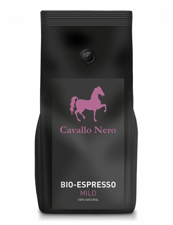 Cavallo Nero Espresso Mild gemahlen Bio