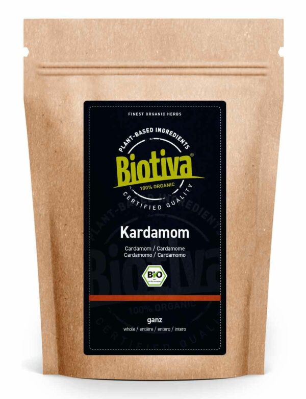 Biotiva Kardamom ganz Bio