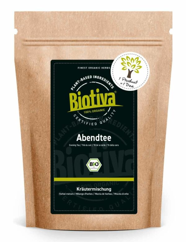 Biotiva Abend Tee Kräutermischung Bio