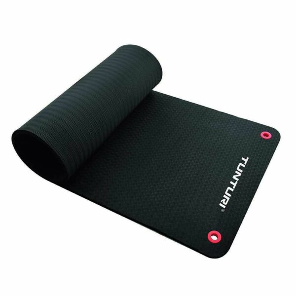 Tunturi Fitnessmatte Pro 180 cm schwarz