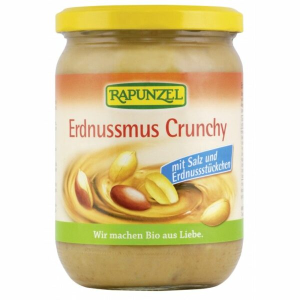 Rapunzel - Erdnussmus Crunchy mit Salz