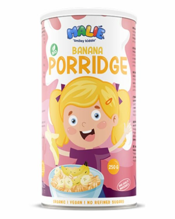 Nature's Finest Malie Bio Banana Porridge - gesundes Haferbrei fur kinder