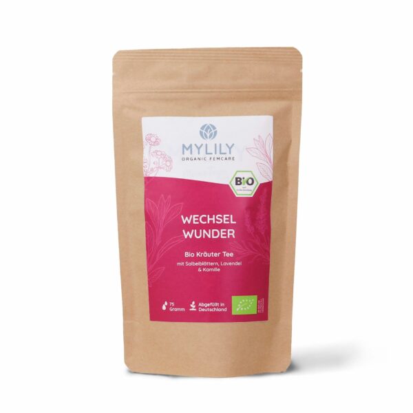 Mylily Wechselwunder Tee - Menopause | loser Bio-Kräutertee 75 g